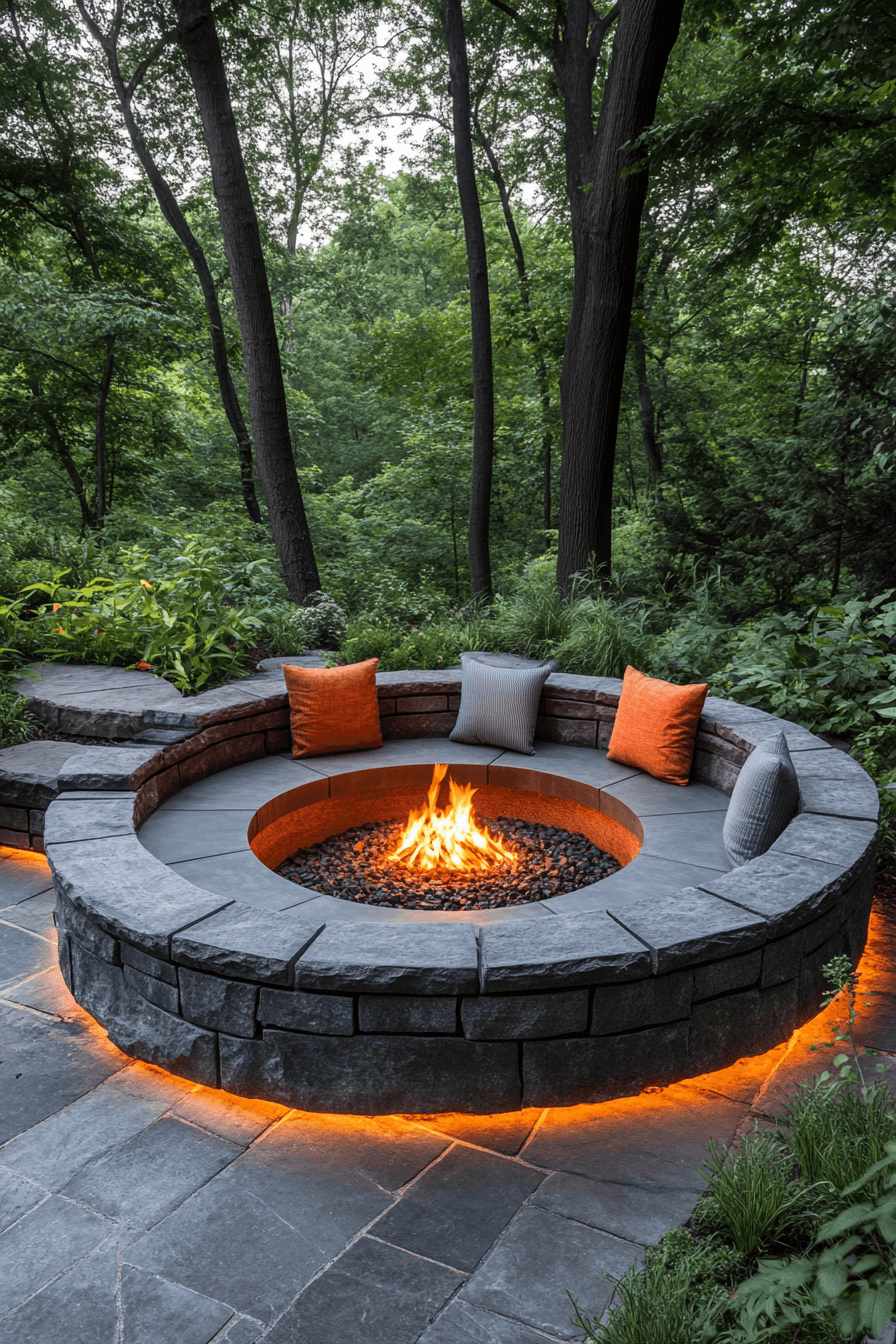 29 Outside Firepit Ideas That Spark Happy Backyard Vibes 14 outside firepit ideas