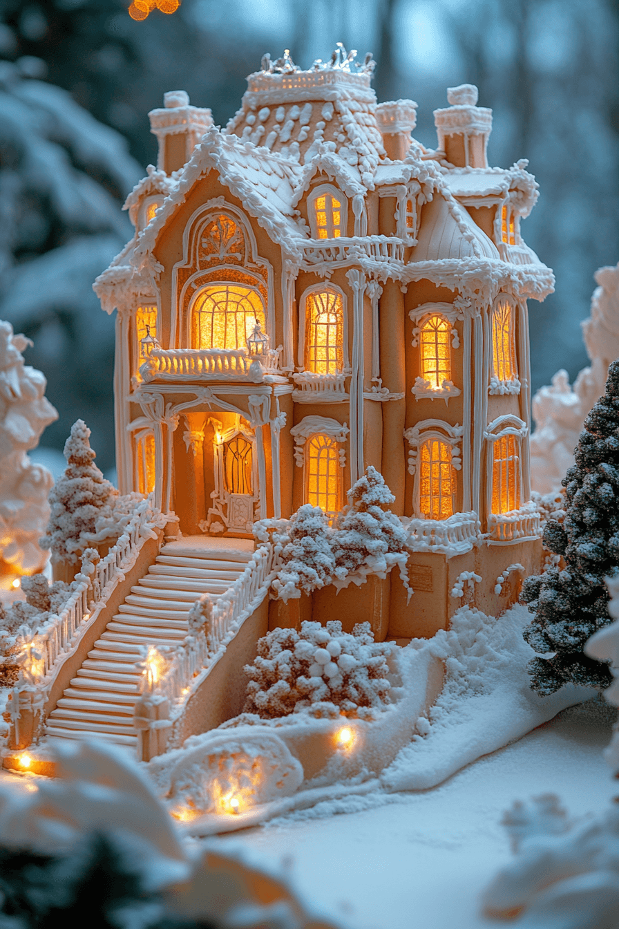 29 Gingerbread House Ideas For A Magical Heartwarming Holiday Craft 14 gingerbread house