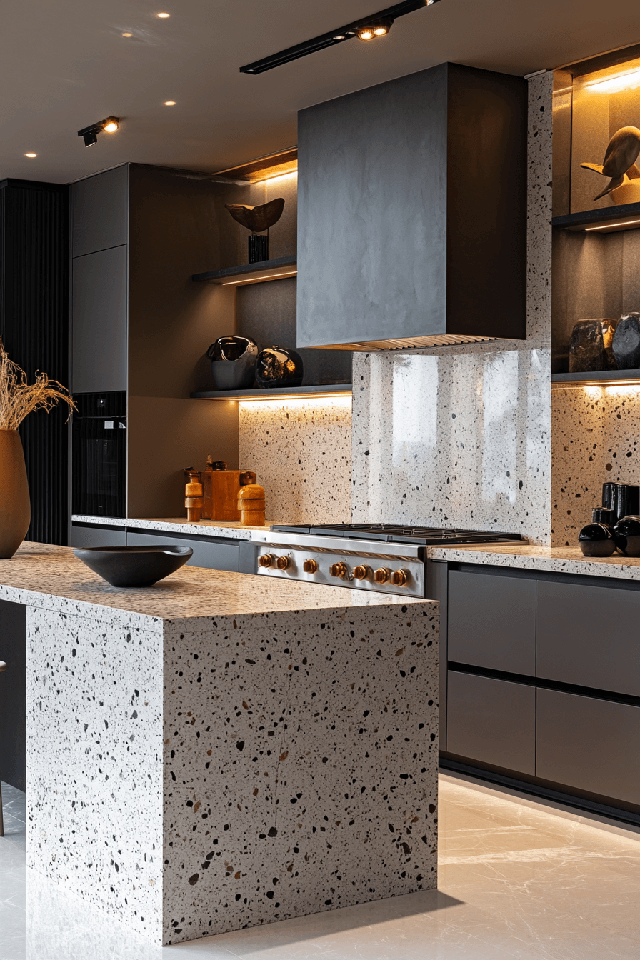 29 Stone Backsplash Kitchen Designs To Bring Texture And Tranquility Together 14 stone backsplash kitchen