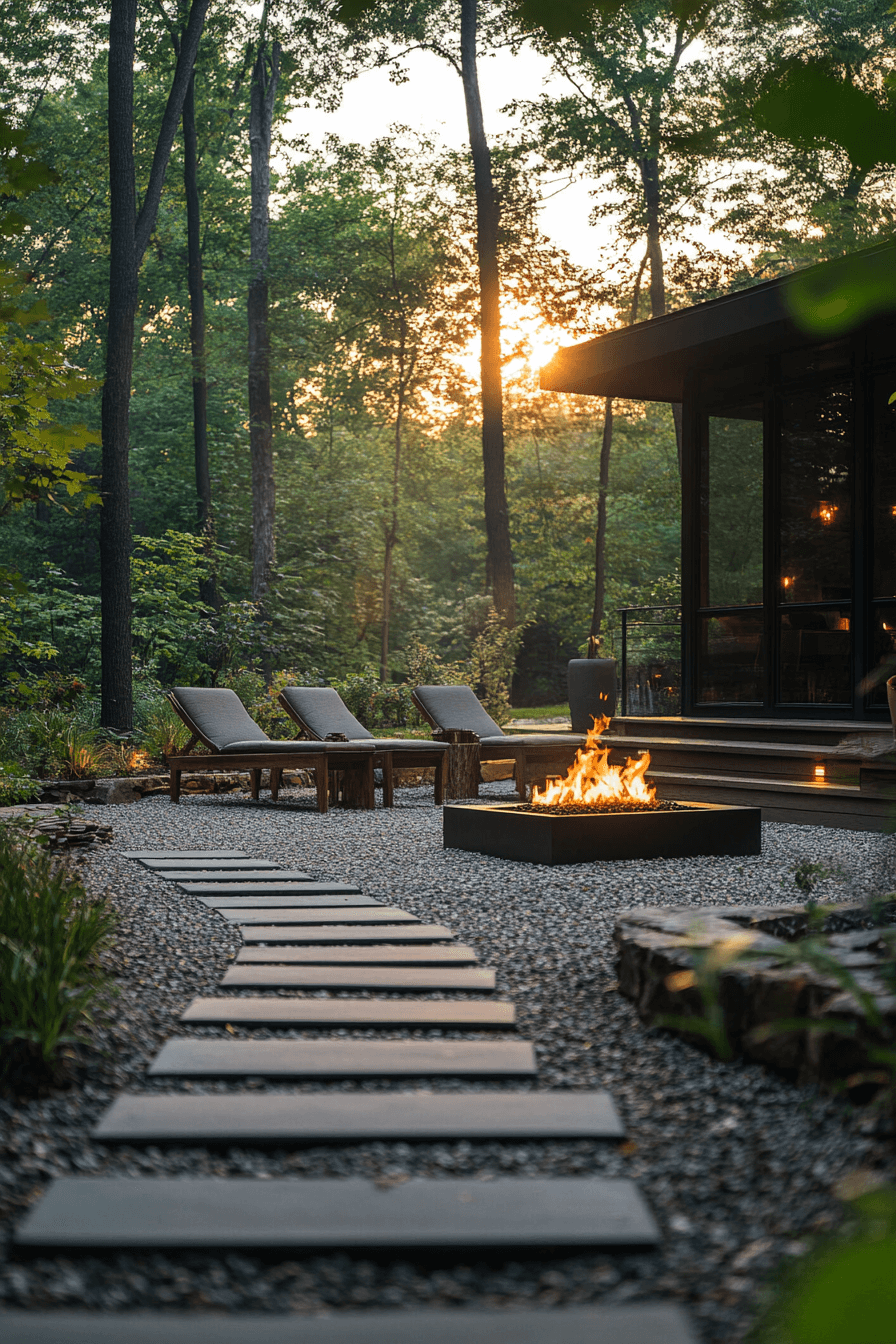 29 Backyard Fire Pit Ideas Lounge Areas That Make Evenings Feel Magical 15 backyard fire pit ideas lounge areas