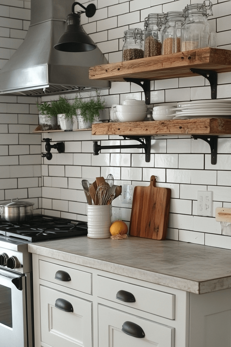 29 Farmhouse Backsplash Ideas That Radiate Classic Country Style 15 farmhouse backsplash