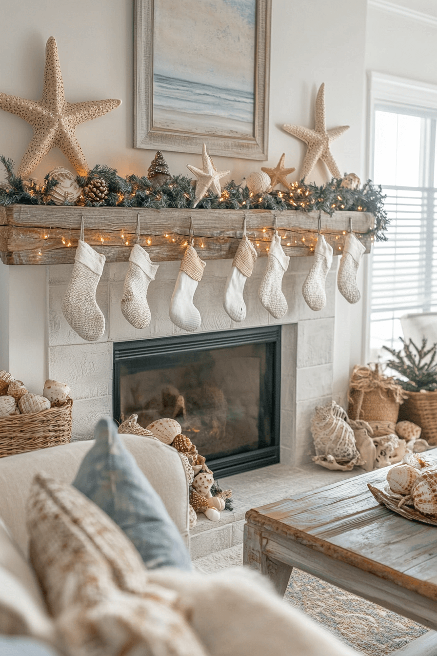 29 Christmas Mantel Decor Ideas For A Stunning Festive Fireplace Style 16 christmas mantel decor
