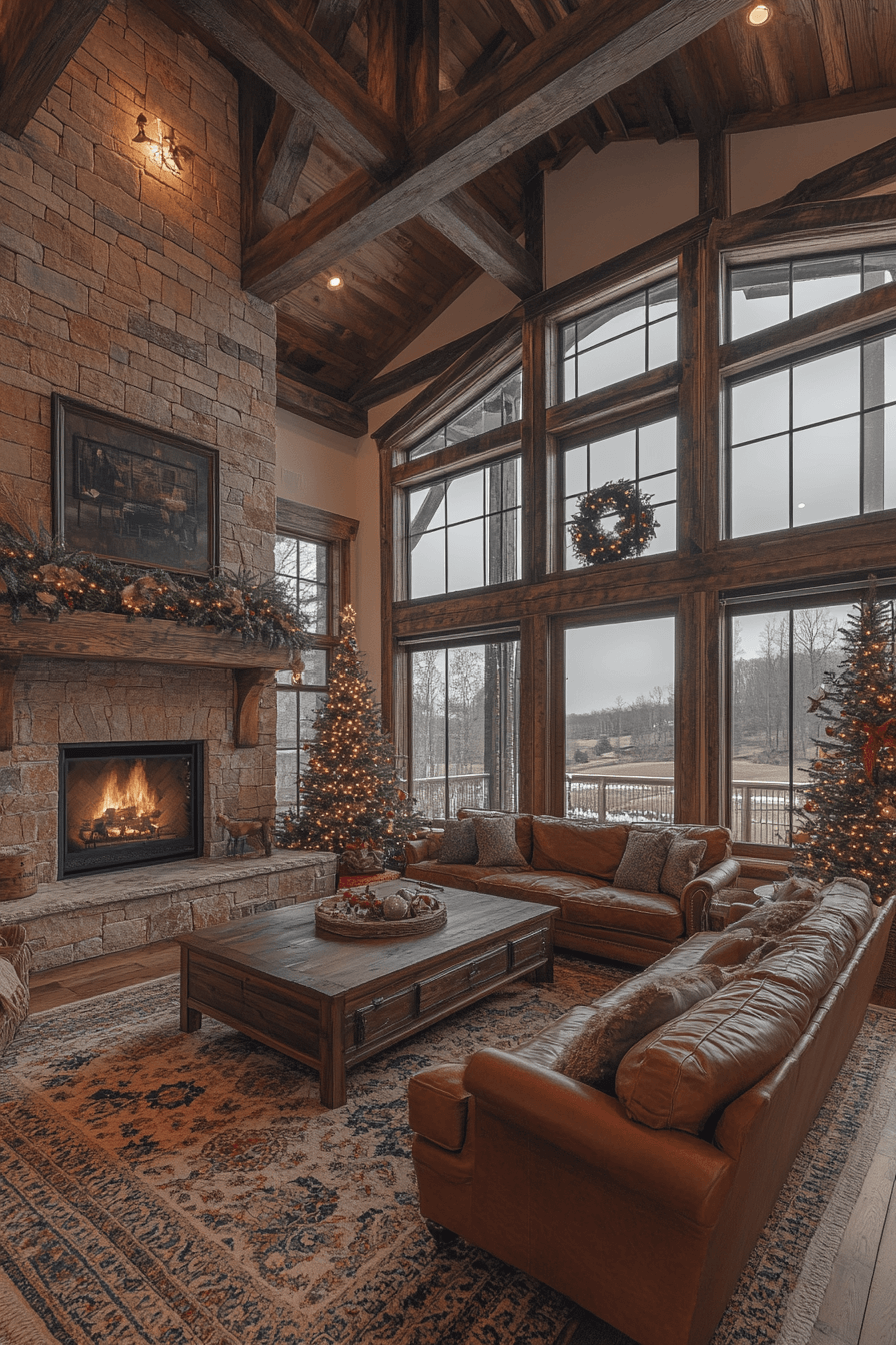 29 Farmhouse Christmas Decor Ideas for the Coziest Holiday Ever 16 farmhouse christmas decor ideas