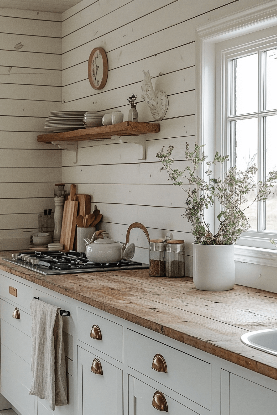 29 Shiplap Backsplash Ideas That Spark Cozy Happy Vibes 16 shiplap backsplash ideas