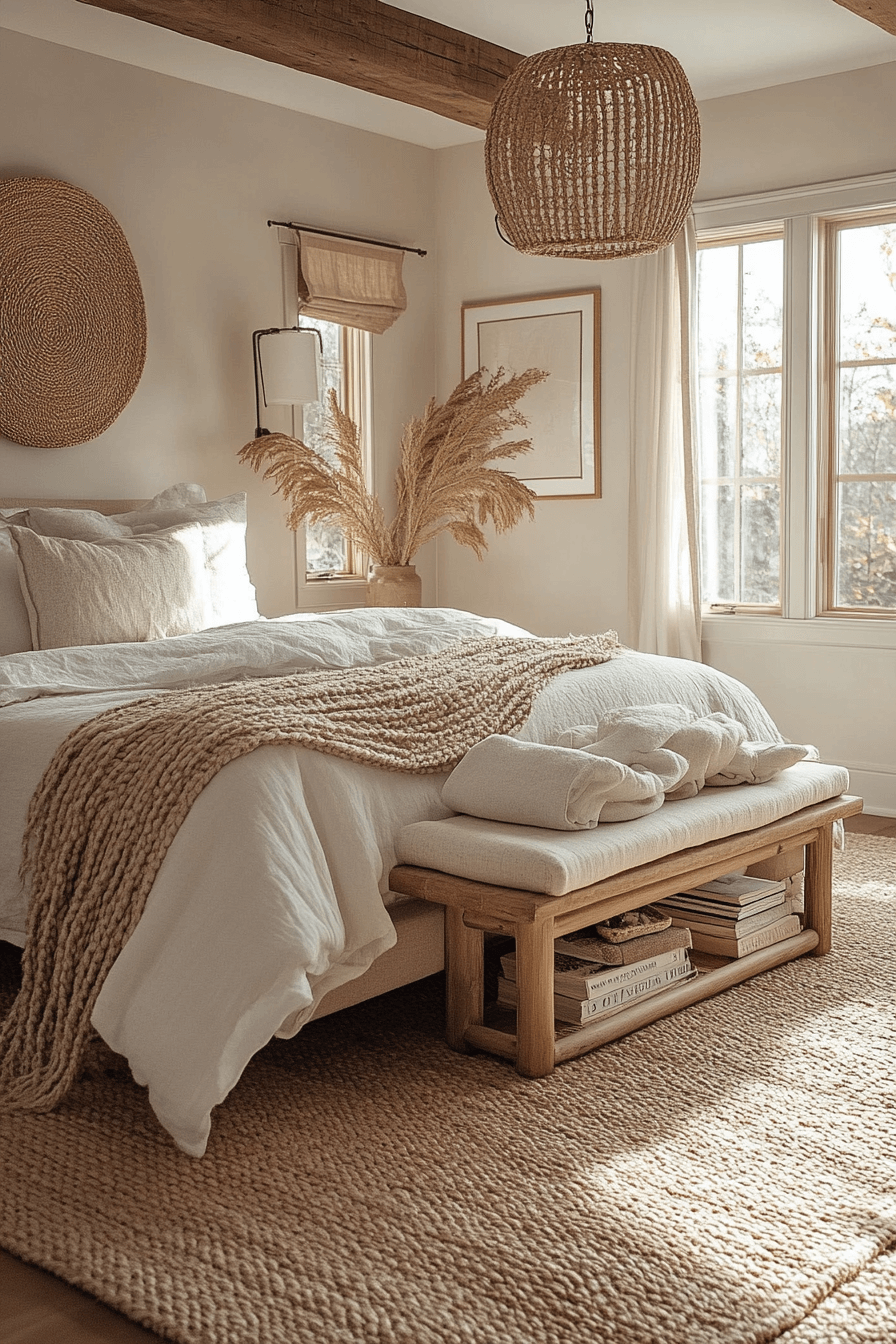 29 Vintage Farmhouse Bedroom Designs To Inspire Charming Cozy Interiors 16 vintage farmhouse bedroom