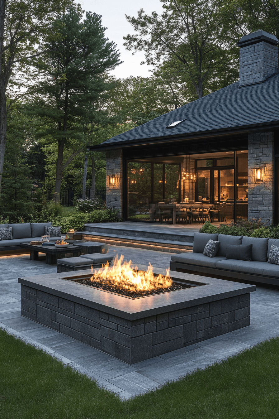 29 Backyard Fire Pit Ideas Lounge Areas That Make Evenings Feel Magical 17 backyard fire pit ideas lounge areas