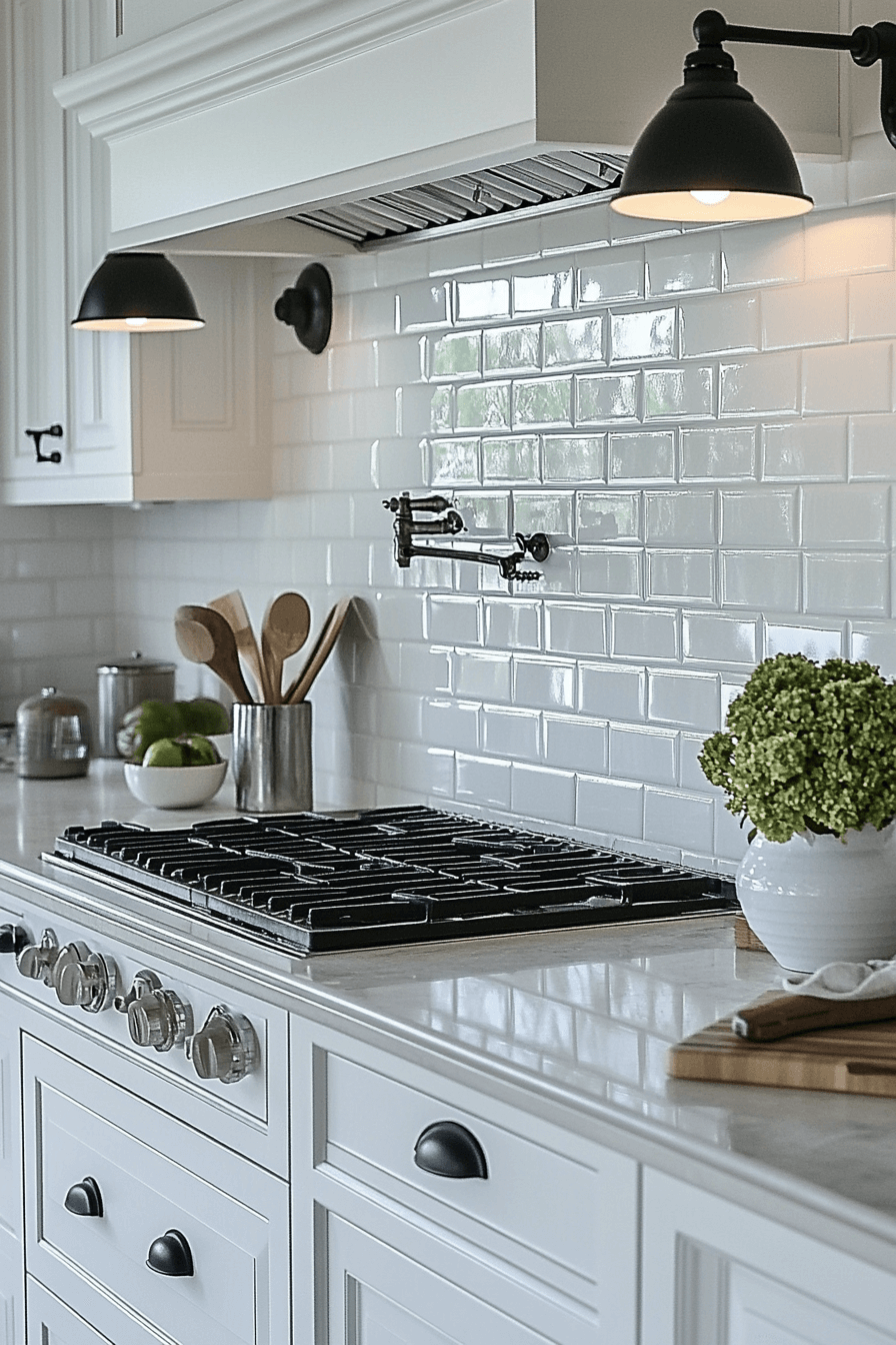 29 Farmhouse Backsplash Ideas That Radiate Classic Country Style 17 farmhouse backsplash