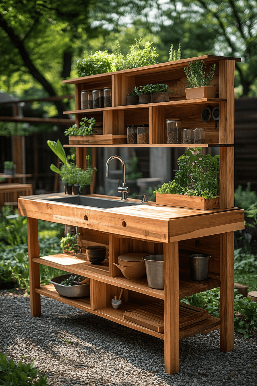 29 Mud Kitchen Ideas For A Fun Engaging Outdoor Activity Zone 17 mud kitchen ideas