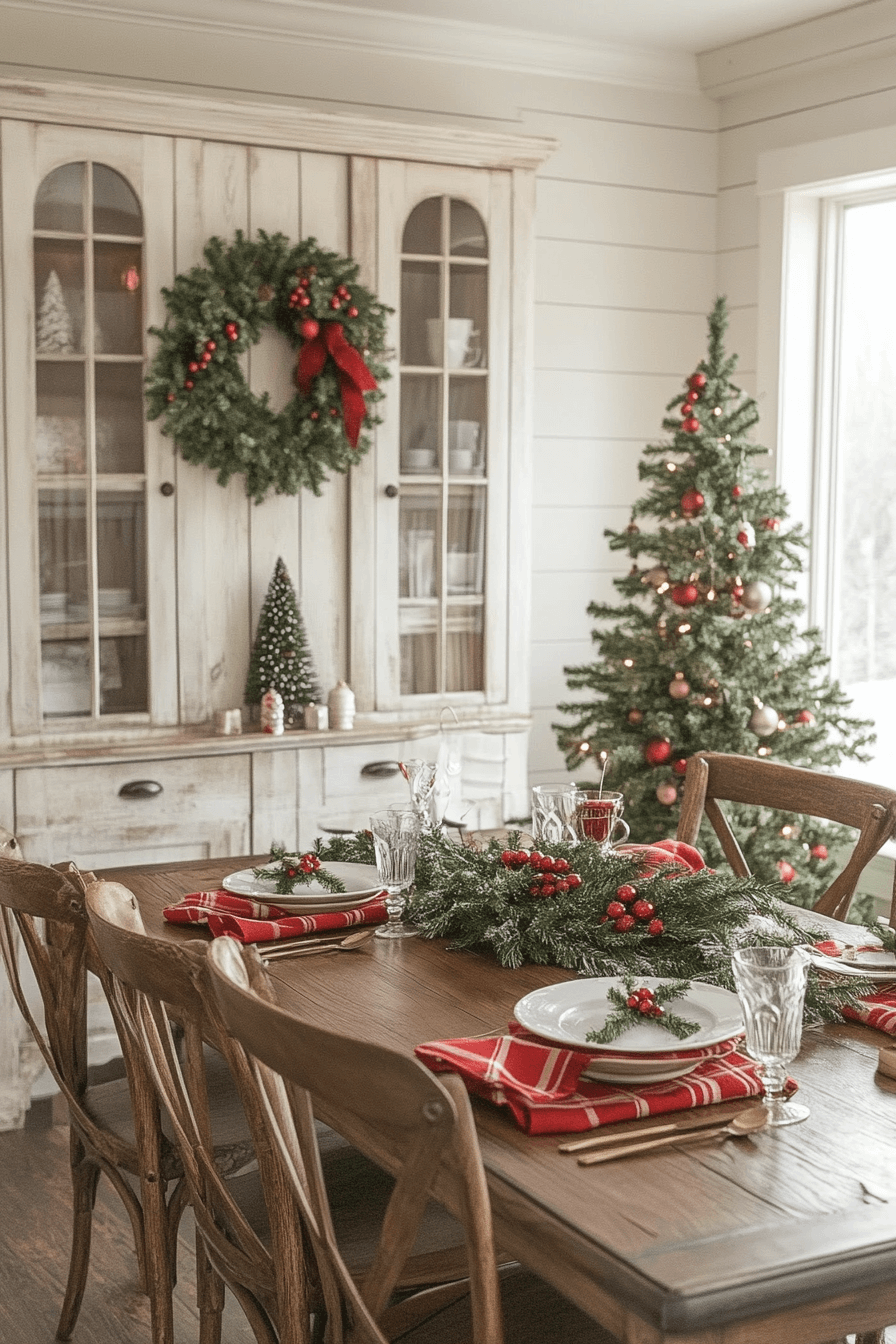 29 Farmhouse Christmas Decor Ideas for the Coziest Holiday Ever 17 farmhouse christmas decor ideas