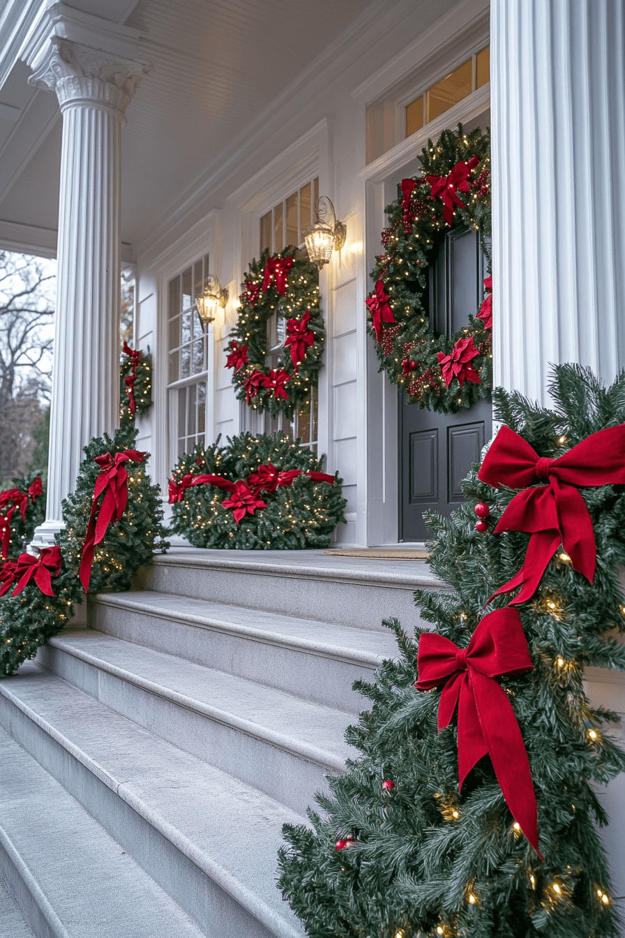 29 Christmas Porch Decor Ideas For A Bright Joy Filled Holiday Look 17 christmas porch decor