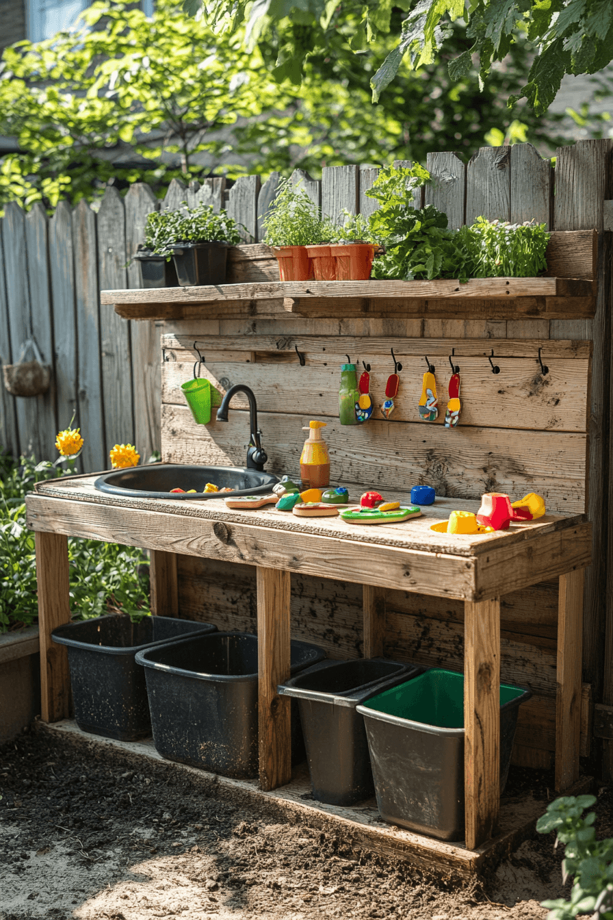 29 Mud Kitchen Ideas For A Fun Engaging Outdoor Activity Zone 18 mud kitchen ideas