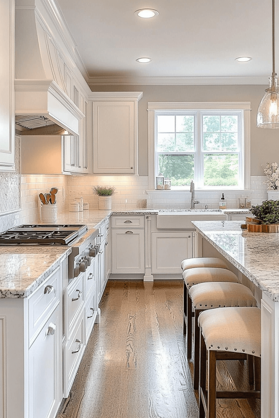 29 White Backsplash Kitchen Ideas That Spark Happy Modern Energy 18 white backsplash kitchen