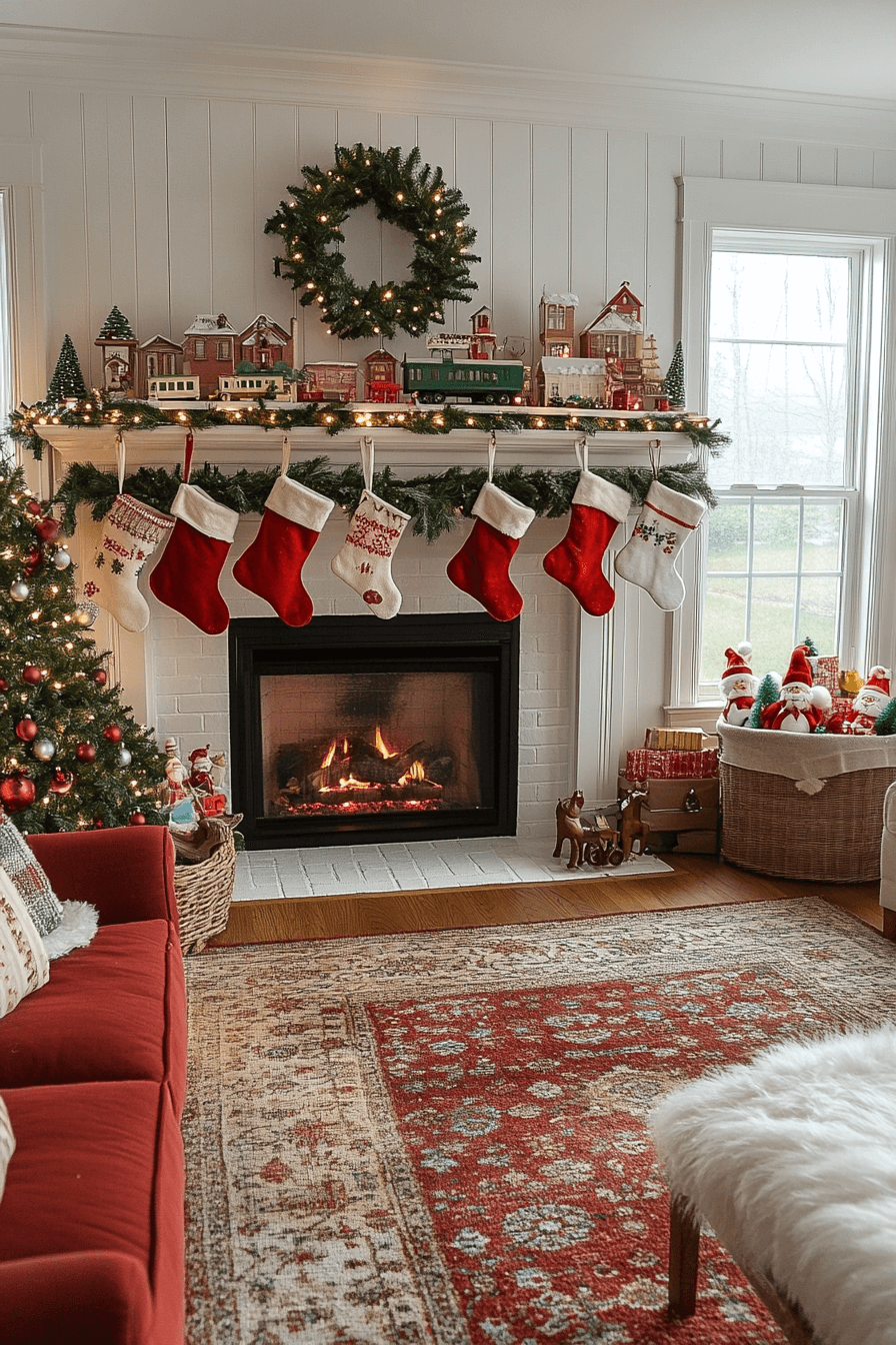 29 Christmas Mantel Decor Ideas For A Stunning Festive Fireplace Style 18 christmas mantel decor