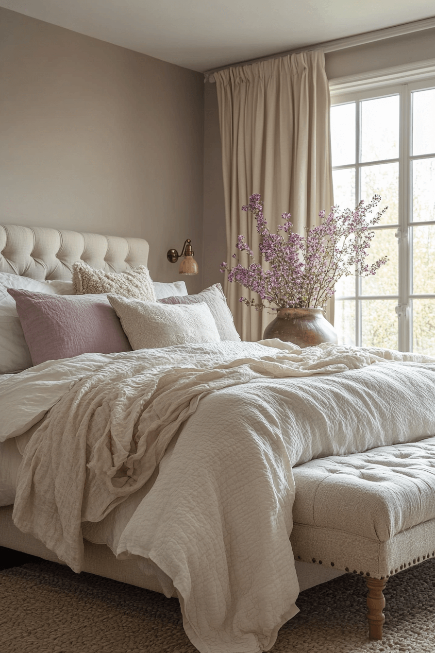 29 Vintage Farmhouse Bedroom Designs To Inspire Charming Cozy Interiors 18 vintage farmhouse bedroom