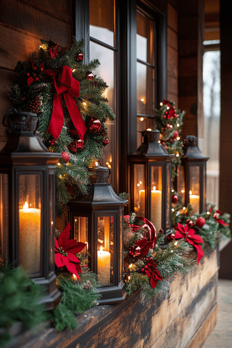 29 Christmas Porch Decor Ideas For A Bright Joy Filled Holiday Look 19 christmas porch decor