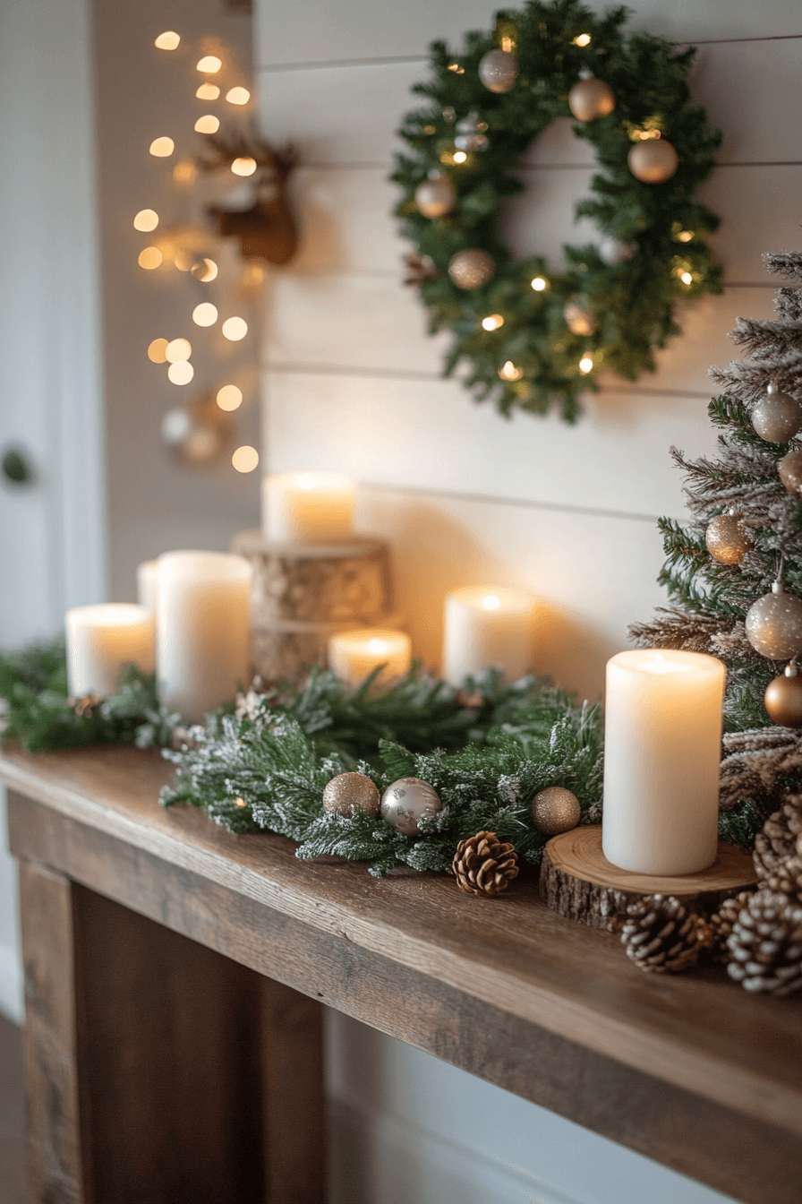 29 Farmhouse Christmas Decor Ideas for the Coziest Holiday Ever 19 farmhouse christmas decor ideas