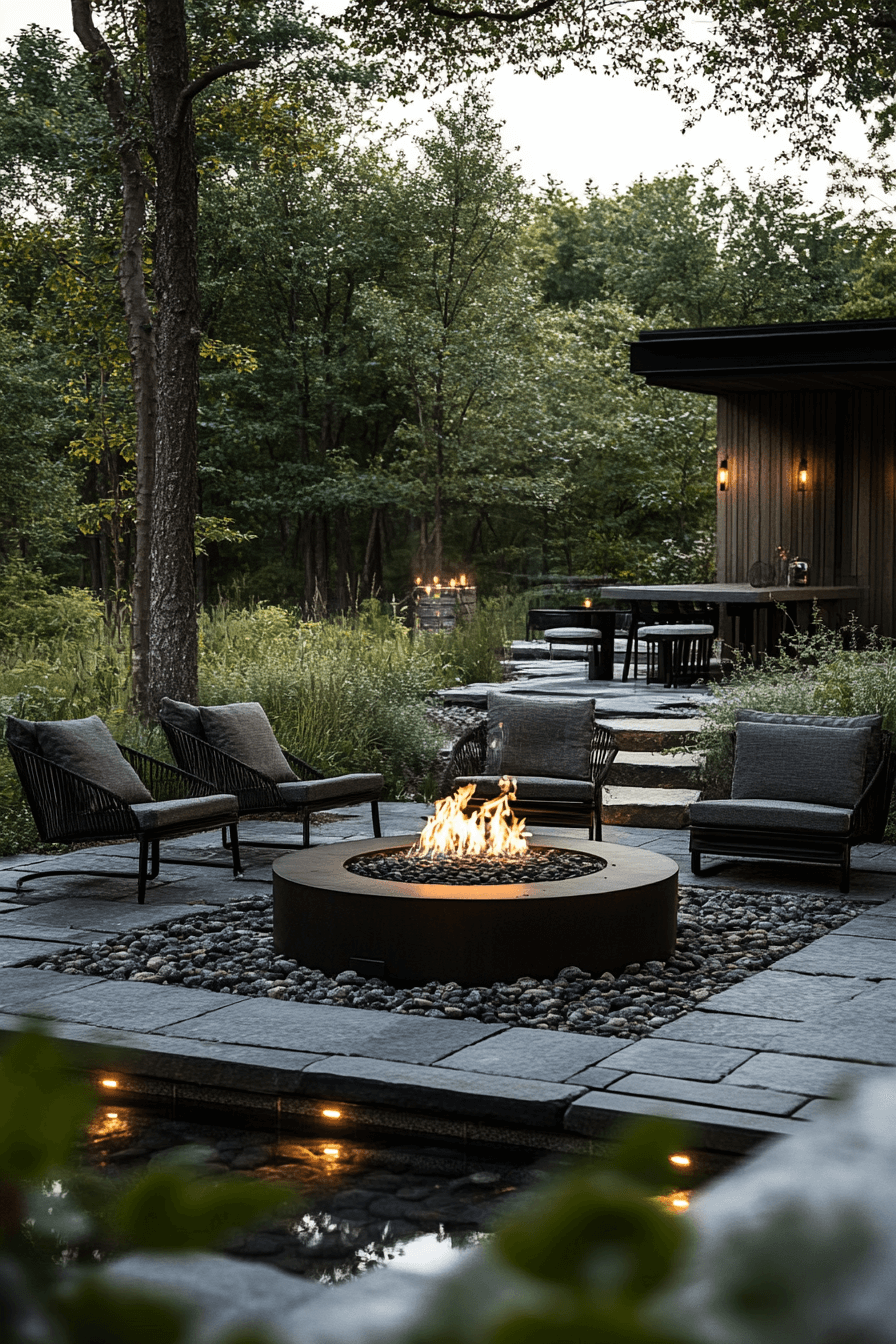 29 Backyard Fire Pit Ideas Lounge Areas That Make Evenings Feel Magical 19 backyard fire pit ideas lounge areas