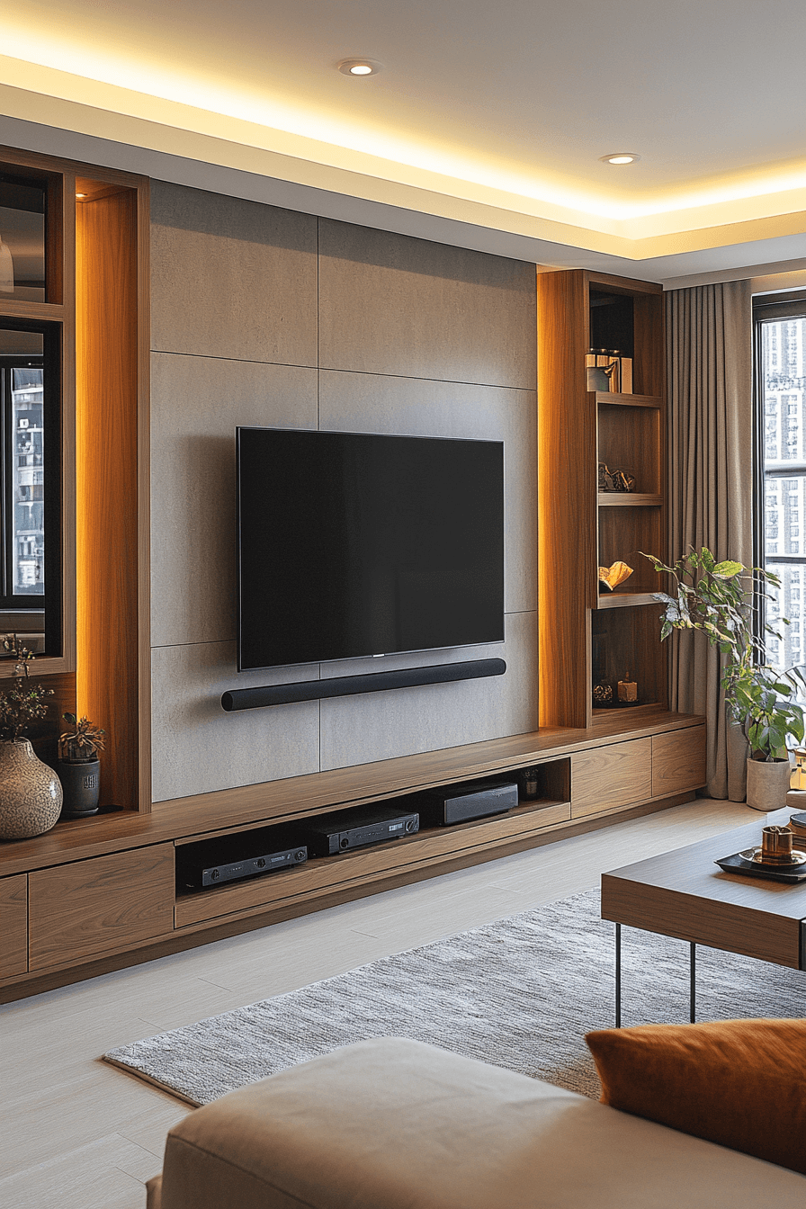 29 TV Unit Design Modern Ideas That Spark Happy Contemporary Vibes 19 tv unit design modern