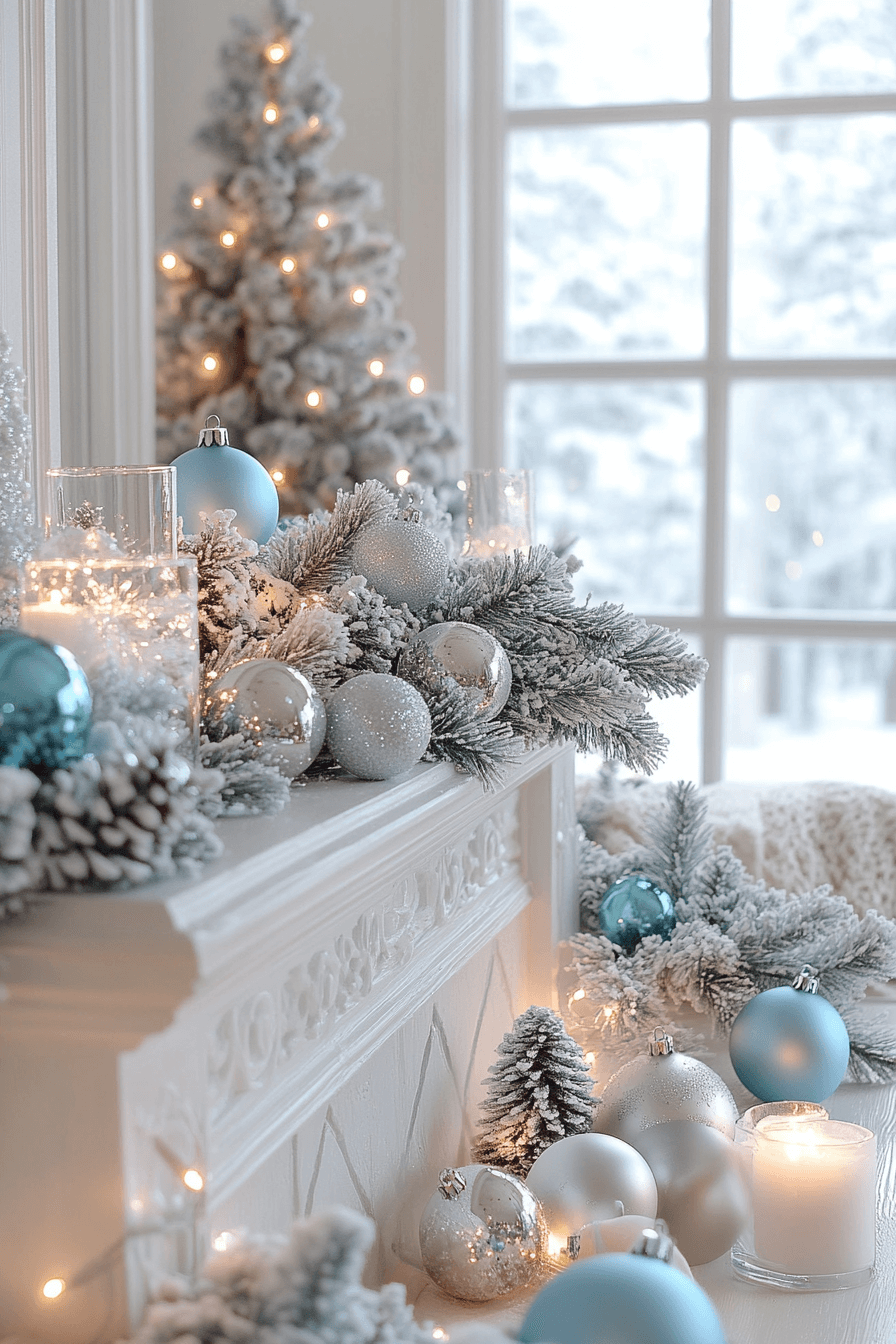 29 Christmas Mantel Decor Ideas For A Stunning Festive Fireplace Style 2 christmas mantel decor