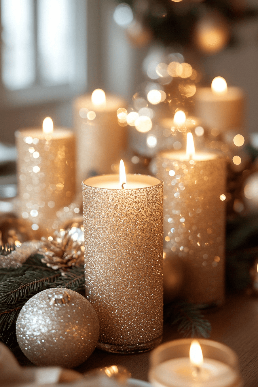 29 Christmas Candle Decor Ideas For A Dreamy Magical Christmas Atmosphere 2 christmas candle decor ideas