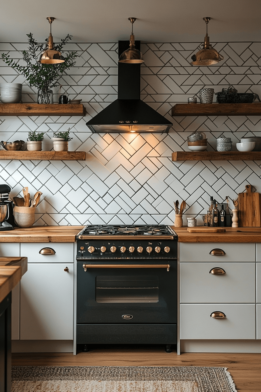 29 Herringbone Backsplash Ideas That Make Your Space Feel Inspired 2 herringbone backsplash