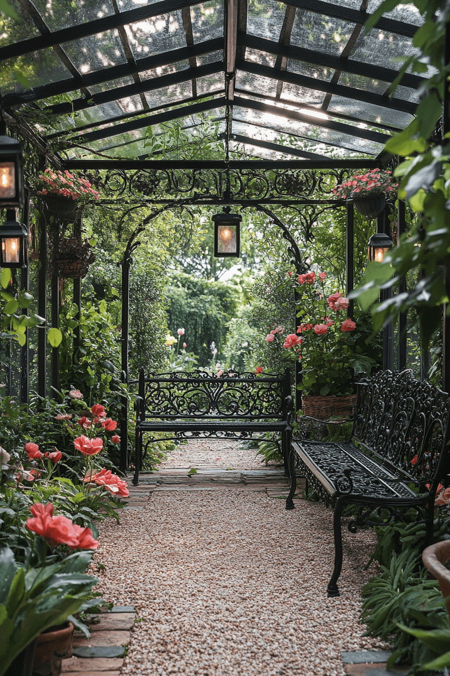 29 Vintage Garden Decor Inspirations To Create A Peaceful Backyard Escape 2 vintage garden decor