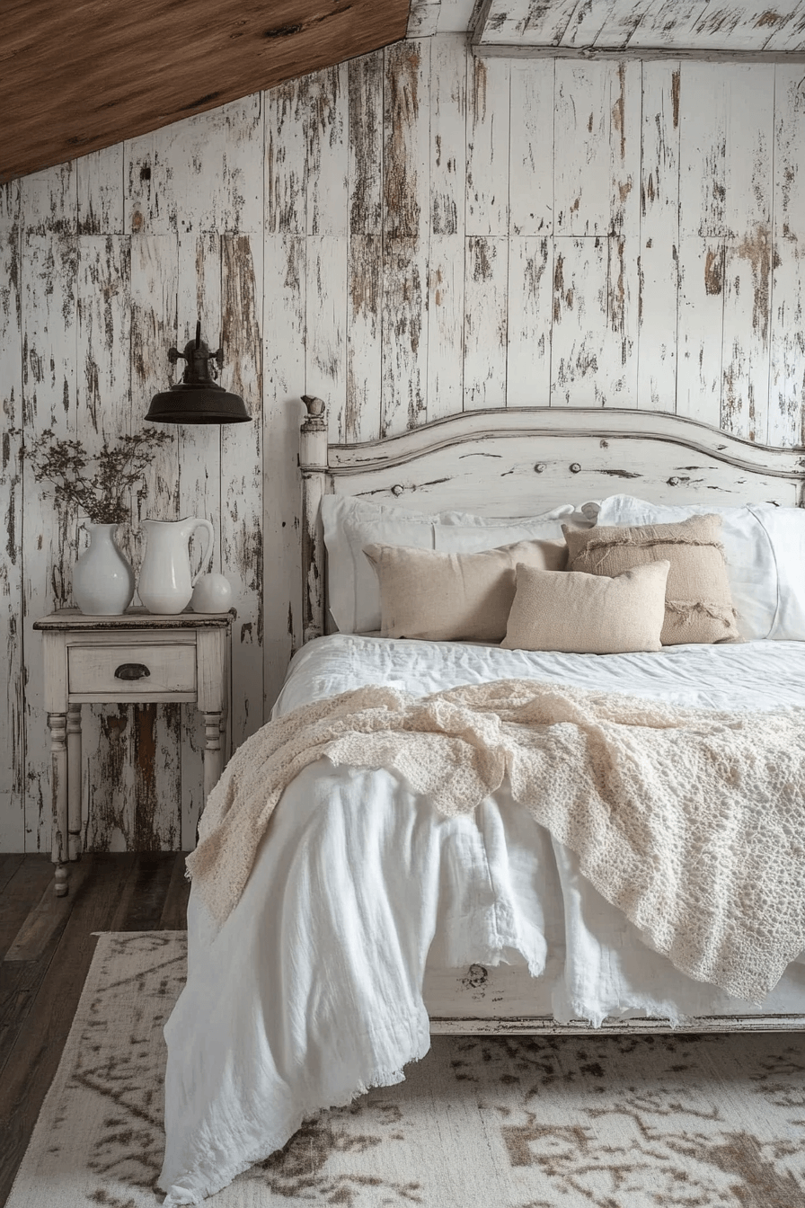 29 Vintage Farmhouse Bedroom Designs To Inspire Charming Cozy Interiors 2 vintage farmhouse bedroom