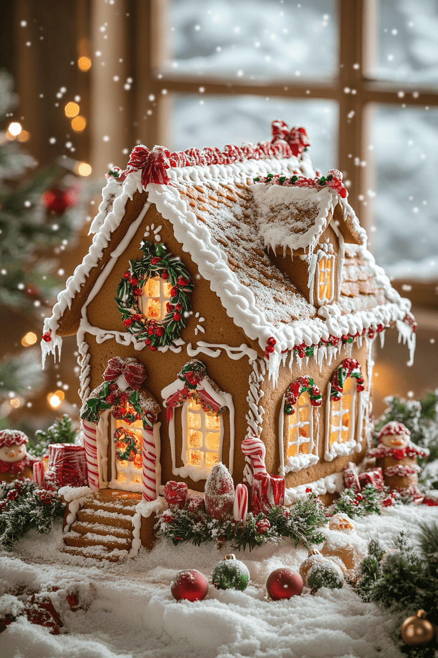 29 Gingerbread House Ideas For A Magical Heartwarming Holiday Craft 20 gingerbread house