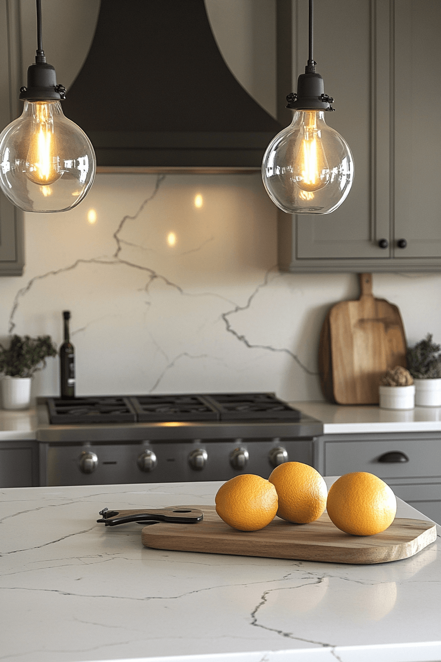 29 Marble Backsplash Inspirations To Create A Bright Modern Space 20 marble backsplash