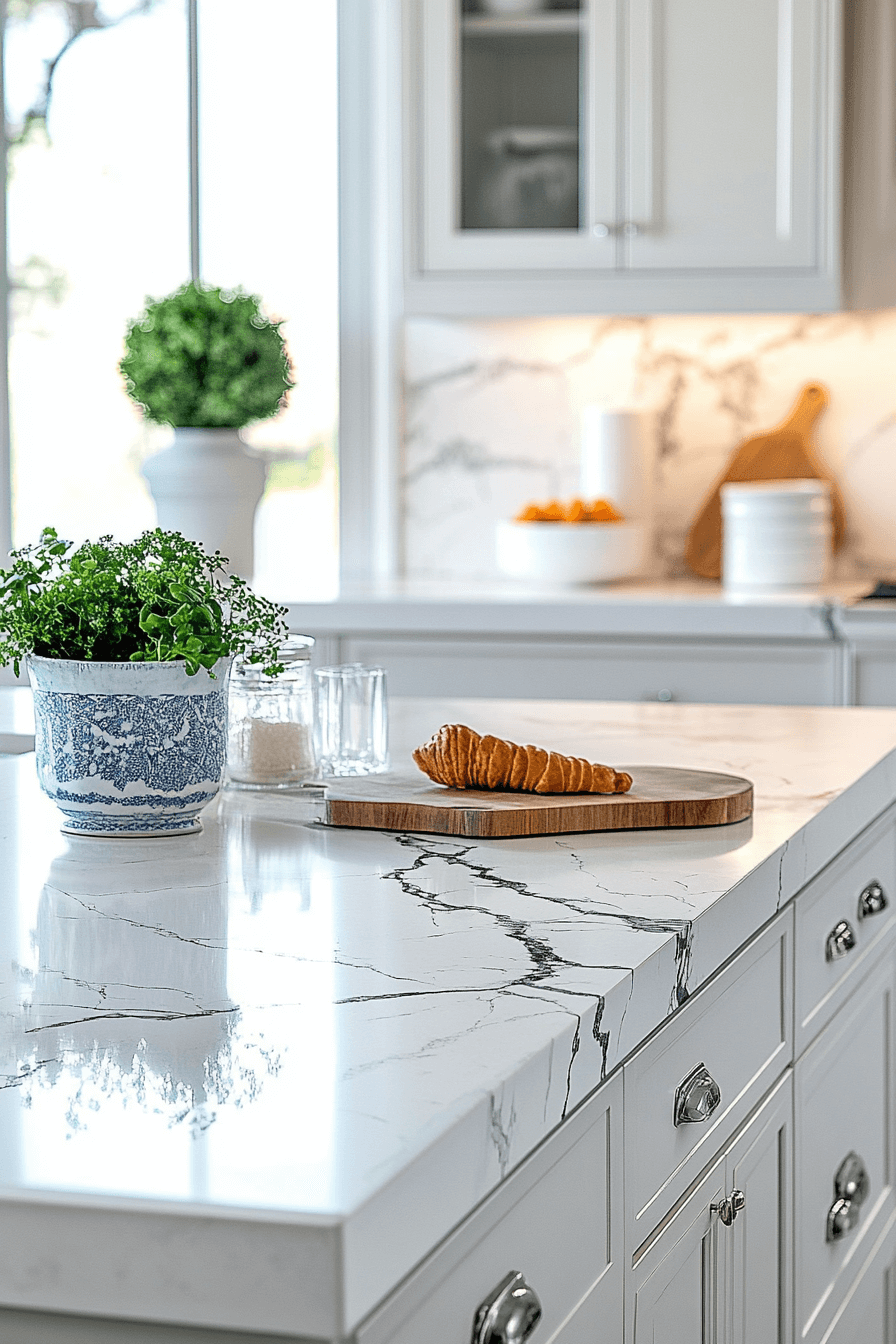 29 White Marble Countertops That Add Instant Elegance to Any Space 20 white marble countertops