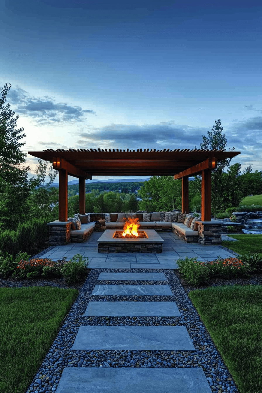 29 Backyard Fire Pit Ideas Lounge Areas That Make Evenings Feel Magical 21 backyard fire pit ideas lounge areas