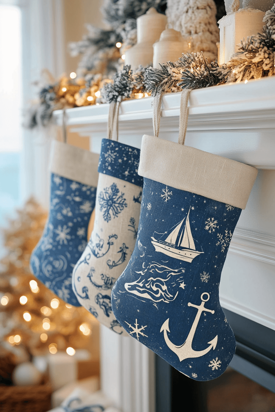 29 Stocking Decorating Ideas That Make Your Mantel Shine Bright 21 stocking decorating ideas