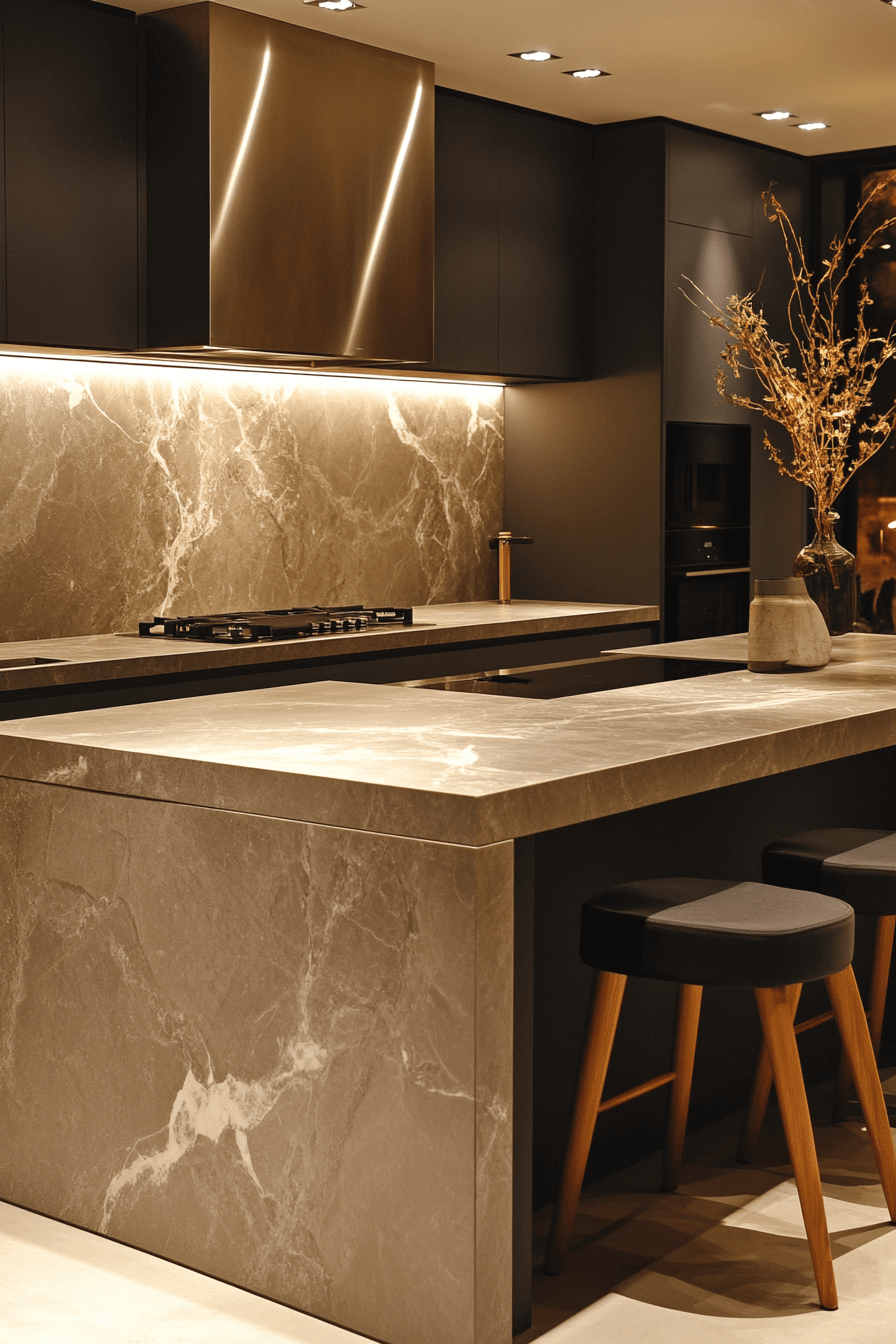 29 Stone Backsplash Kitchen Designs To Bring Texture And Tranquility Together 21 stone backsplash kitchen