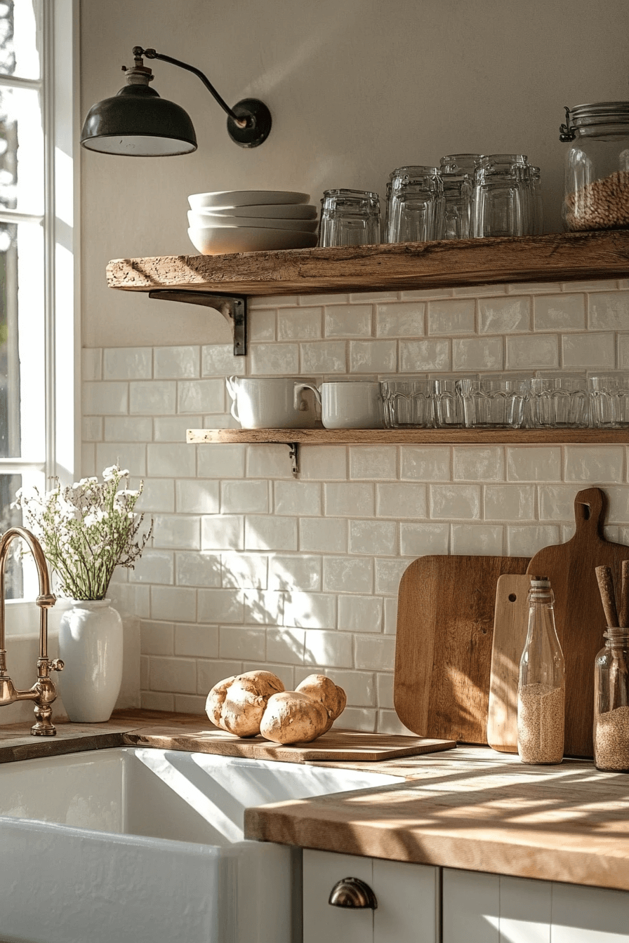 29 Farmhouse Kitchen Backsplash Ideas For A Light Airy Farmhouse Upgrade 22 farmhouse kitchen backsplash ideas