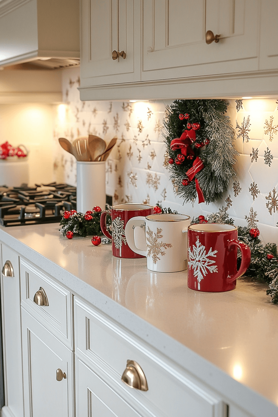 29 Christmas Kitchen Decor Ideas For A Bright Joy Filled Holiday Look 22 christmas kitchen decor