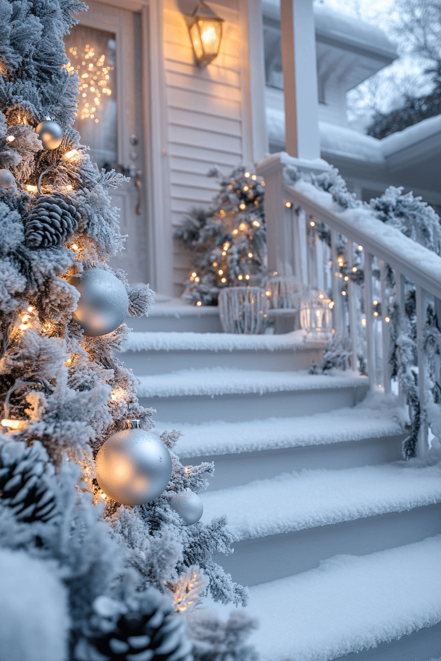 29 Christmas Porch Decor Ideas For A Bright Joy Filled Holiday Look 22 christmas porch decor