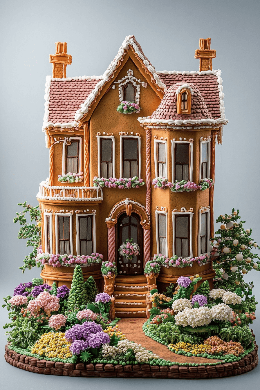 29 Gingerbread House Ideas For A Magical Heartwarming Holiday Craft 22 gingerbread house