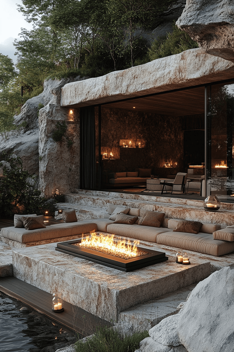 29 Backyard Fire Pit Ideas Lounge Areas That Make Evenings Feel Magical 22 backyard fire pit ideas lounge areas