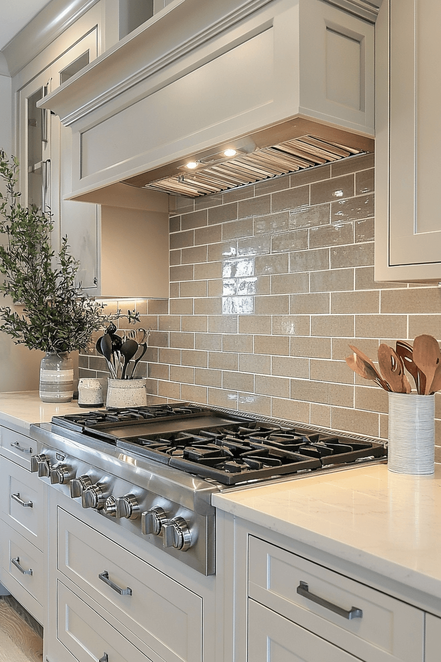 29 Brick Backsplash Kitchen Ideas That Capture Effortless Farmhouse Appeal 22 brick backsplash kitchen
