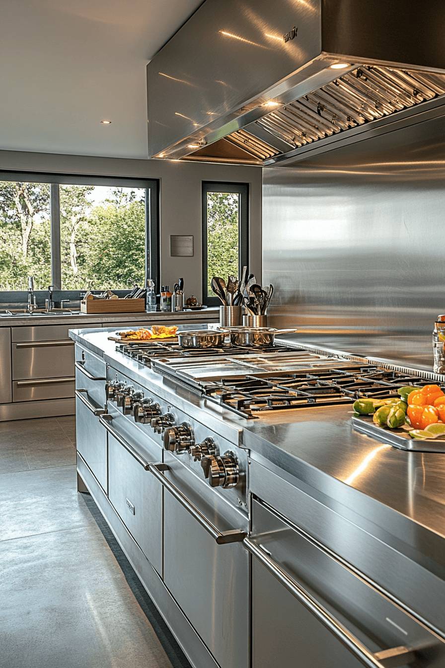 29 Stainless Steel Kitchen Countertops That Bring Professional Charm Home 22 stainless steel kitchen countertops