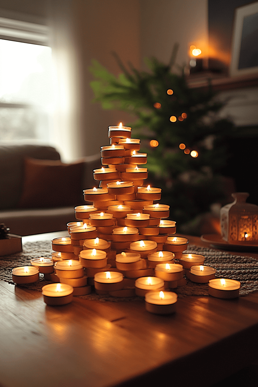 29 Christmas Candle Decor Ideas For A Dreamy Magical Christmas Atmosphere 22 christmas candle decor ideas