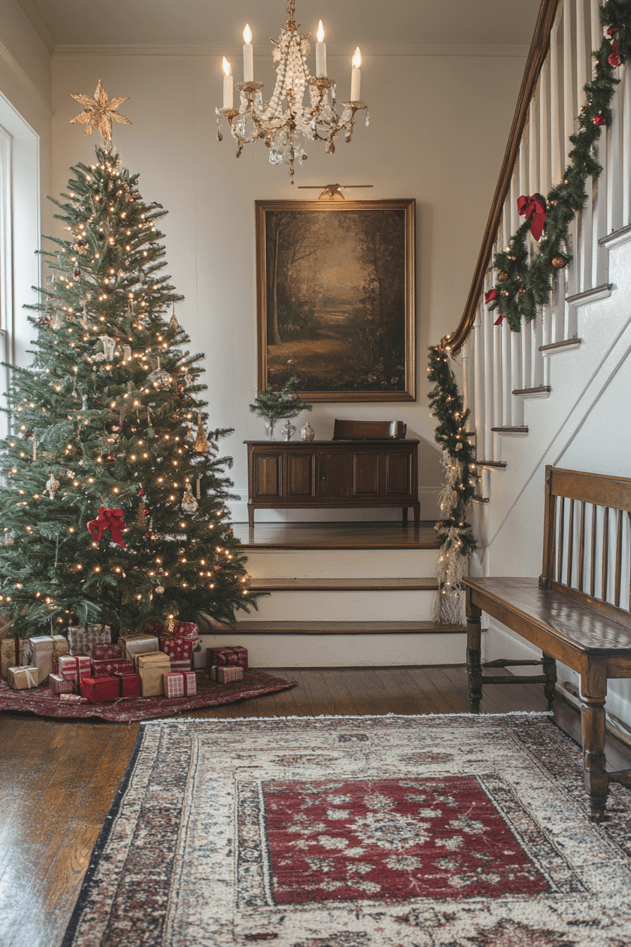 29 Farmhouse Christmas Decor Ideas for the Coziest Holiday Ever 23 farmhouse christmas decor ideas