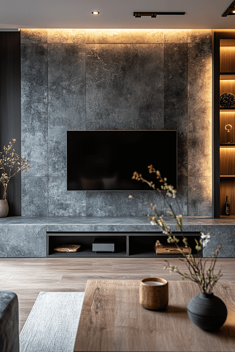 29 TV Unit Design Modern Ideas That Spark Happy Contemporary Vibes 23 tv unit design modern