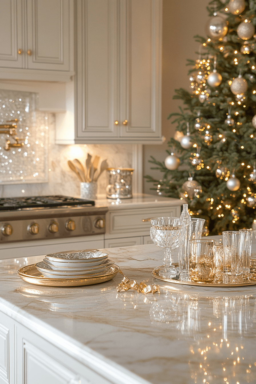 29 Christmas Kitchen Decor Ideas For A Bright Joy Filled Holiday Look 23 christmas kitchen decor