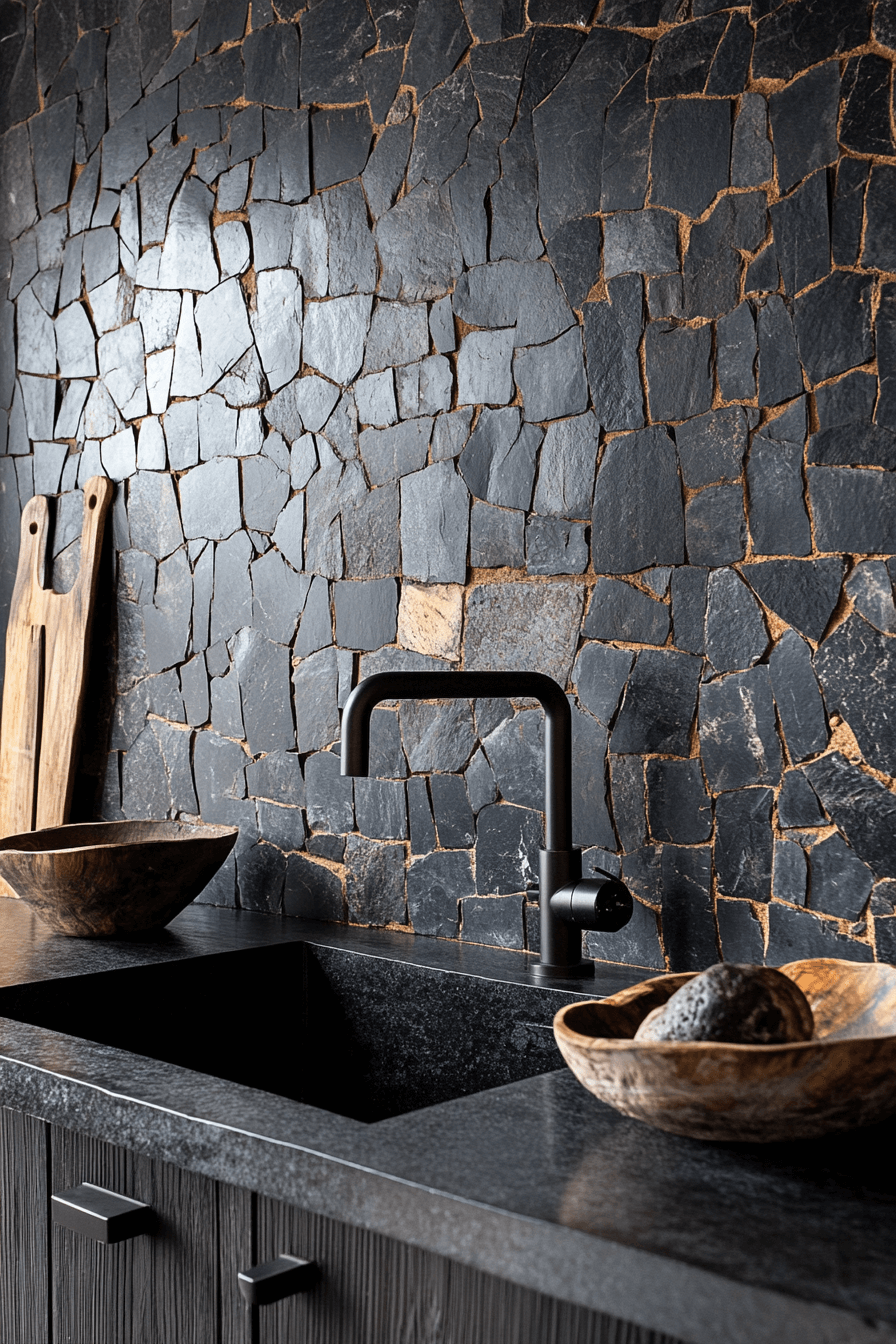 29 Rustic Kitchen Backsplash Ideas For A Charming Uplifting Transformation 24 rustic kitchen backsplash