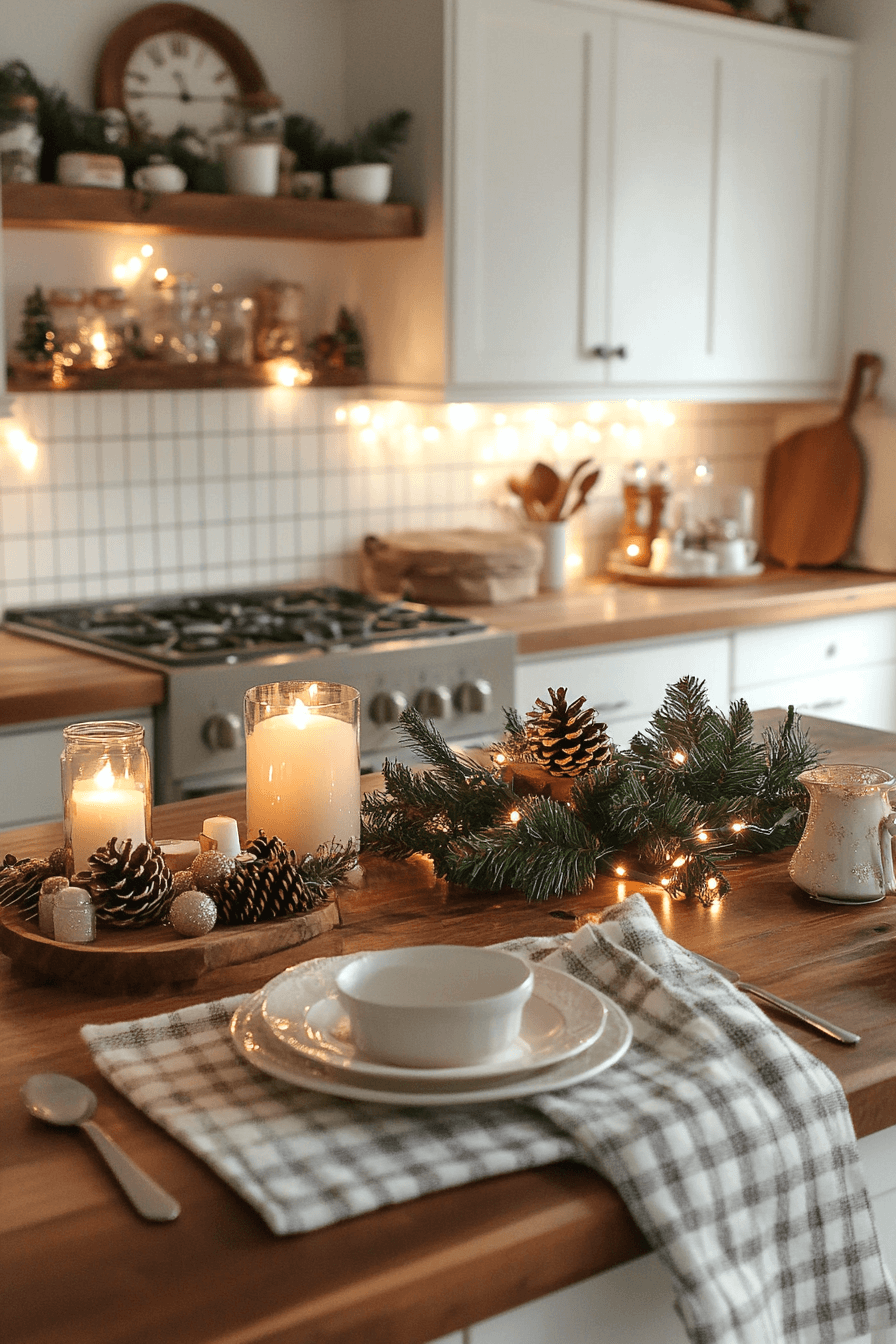 29 Christmas Kitchen Decor Ideas For A Bright Joy Filled Holiday Look 24 christmas kitchen decor