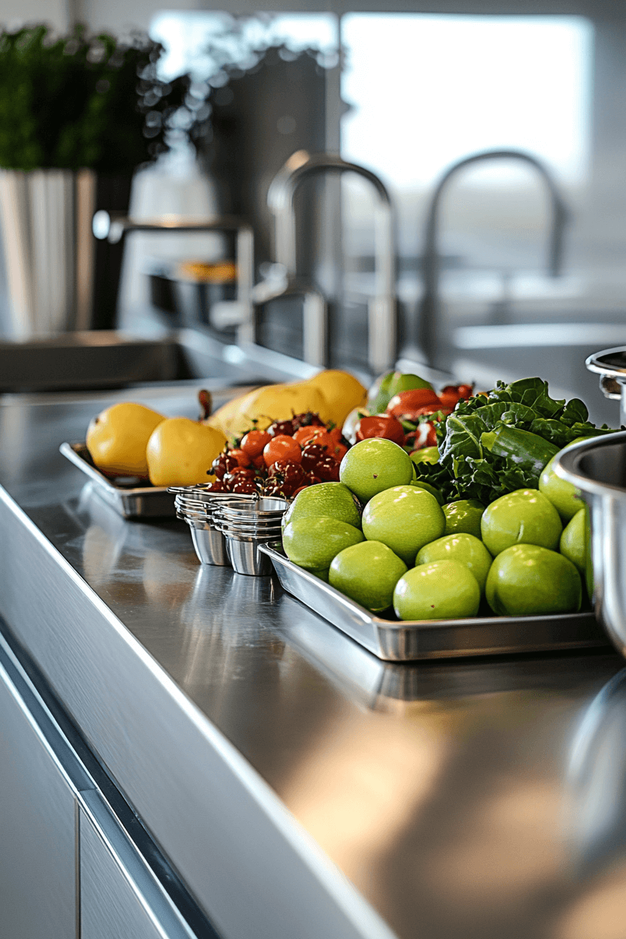 29 Stainless Steel Kitchen Countertops That Bring Professional Charm Home 24 stainless steel kitchen countertops