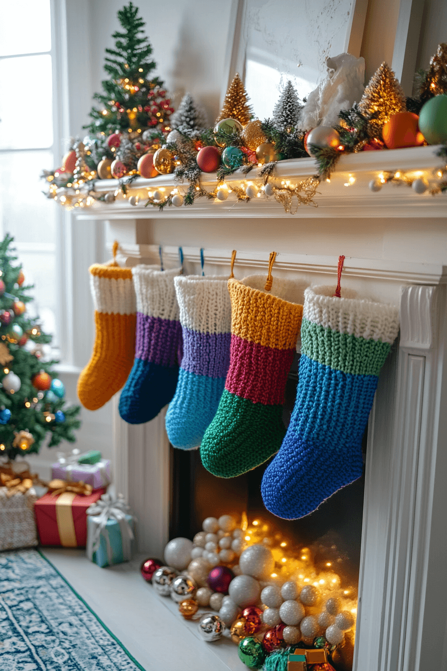 29 Christmas Fireplace Decor Ideas For A Warm Merry Hearth Display 24 christmas fireplace decor