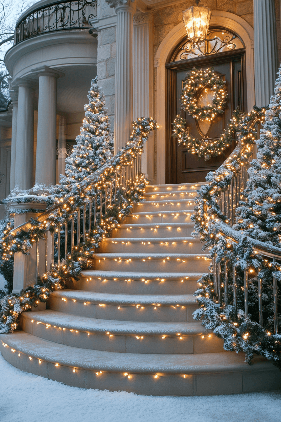 29 Christmas Porch Decor Ideas For A Bright Joy Filled Holiday Look 25 christmas porch decor