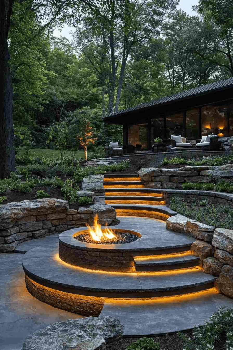 29 Backyard Fire Pit Ideas Lounge Areas That Make Evenings Feel Magical 25 backyard fire pit ideas lounge areas